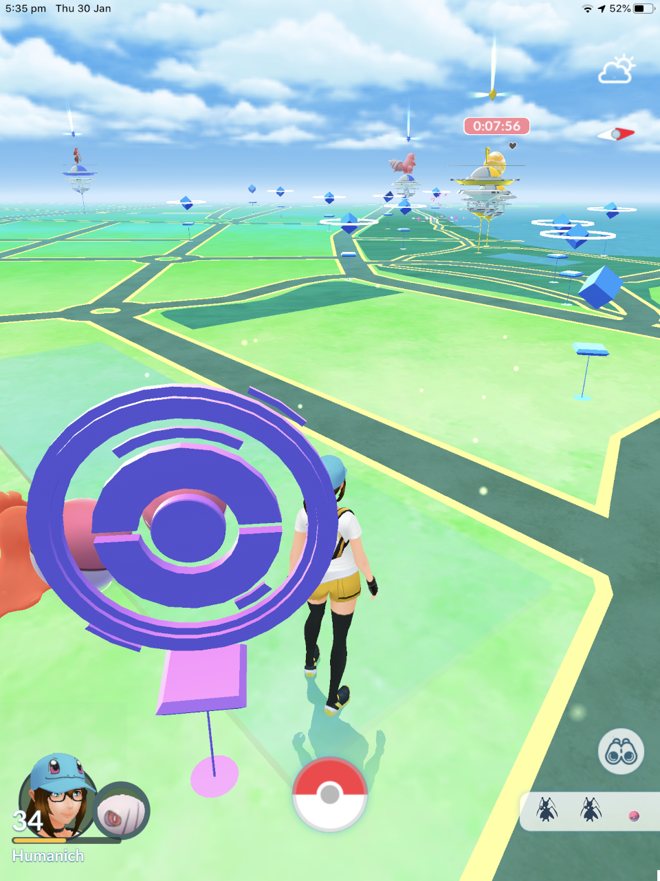 My Pokemon Go dream place