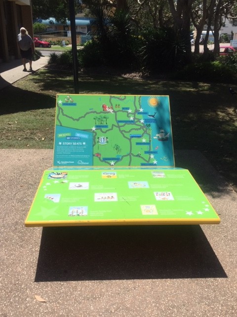 Story seat at Maroochydore Library