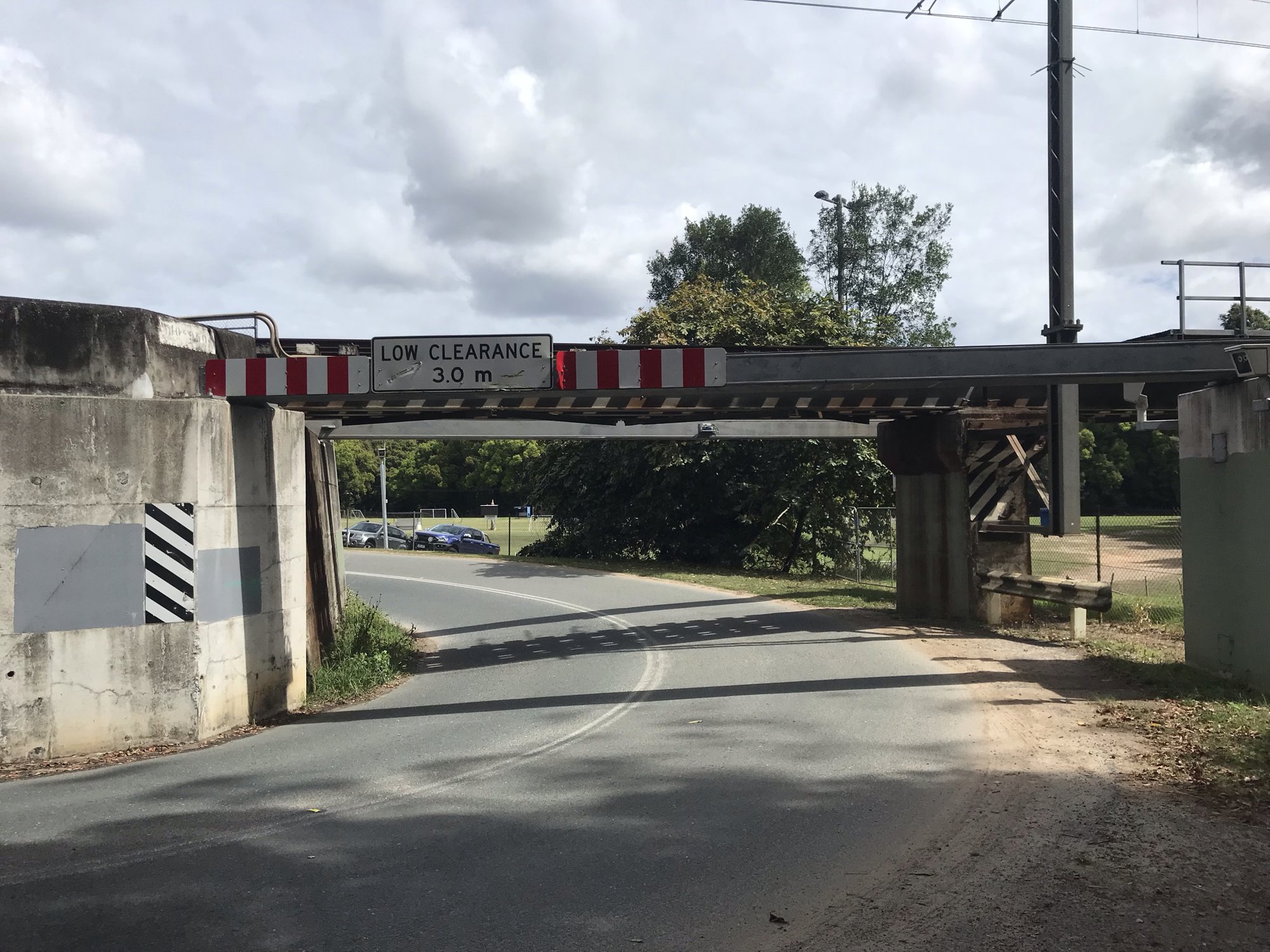 Woombye railway overpass