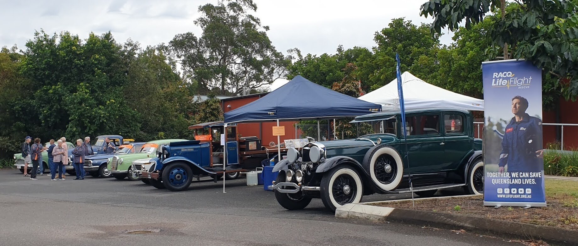 Maroochy Vehicle Owners Club Inc visiting around the Sunshine Coast