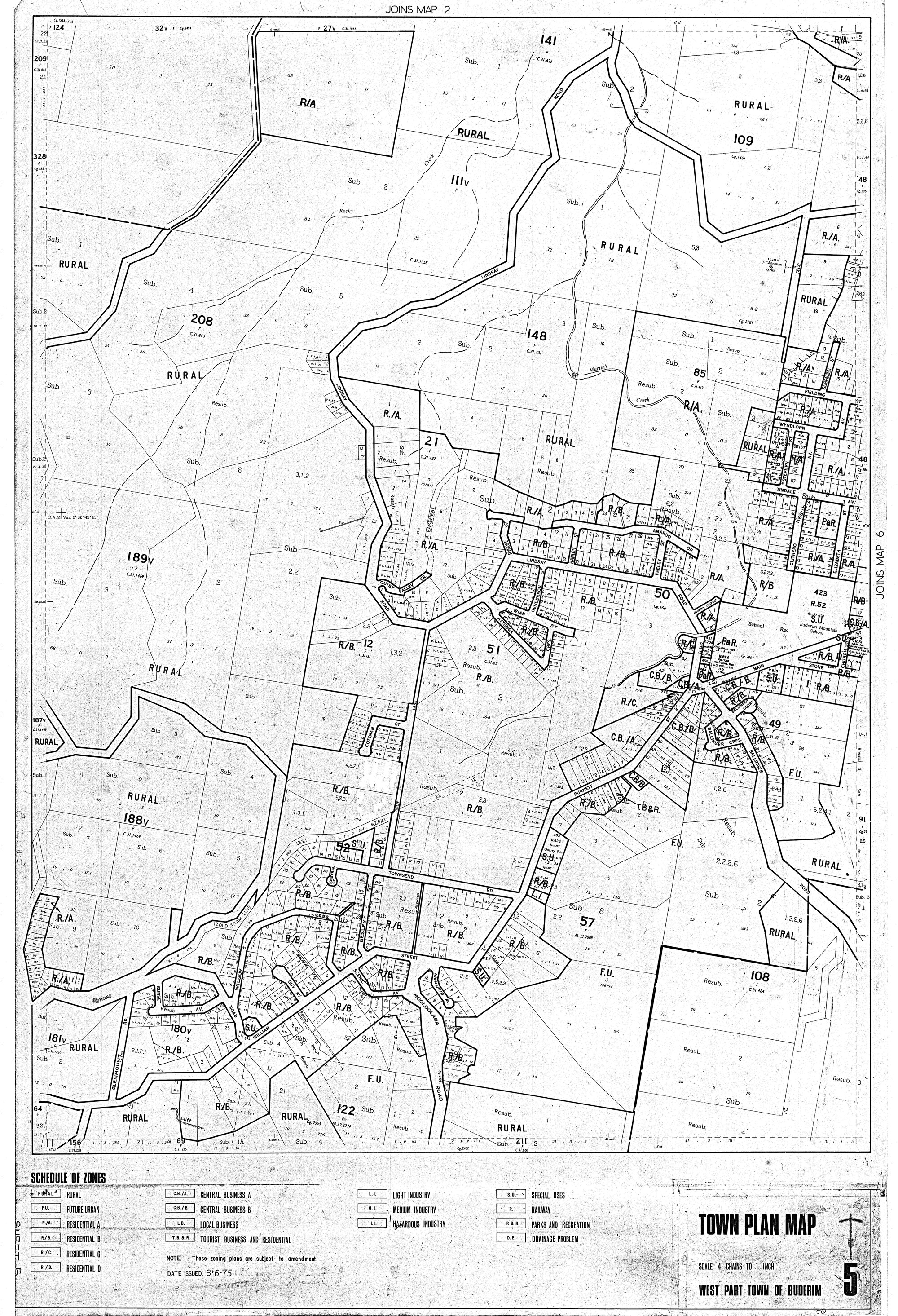 Town of Buderim - Sheet 5