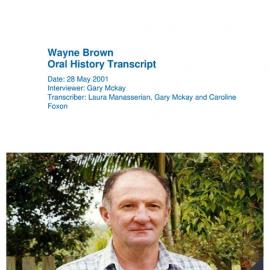 Wayne Brown Oral History Transcript