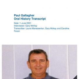 Paul Gallagher Oral History Transcript