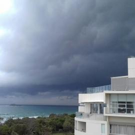 Summer Storm over Marcoola Beach