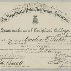 Australasian Trained Nurses' Association, Fees for Professional Attendance