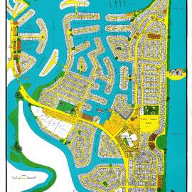 Kawana Waters - Map of Development (North)