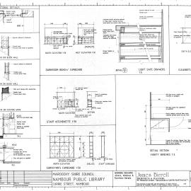 Nambour Public Library - Working Drawing - Doors, Windows & Furniture Details