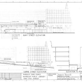 Nambour Public Library Working Drawing - Elevations