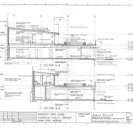 Nambour Public Library - Working Drawing - Sections