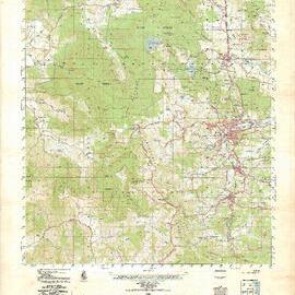 Nambour - Topographic map