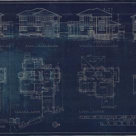 Plan of Proposed New Residence for Dr. F.J. Short - Nambour