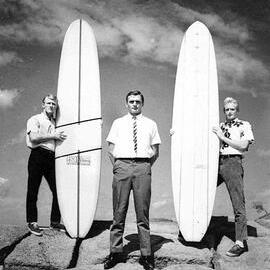 Signature boards on display