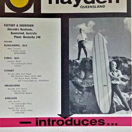 Ken Adler Surfboard promotion