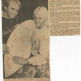 Connie Nixon and Les Purcell