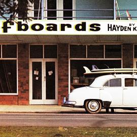 The original Hayden Kenny Surfboards shop