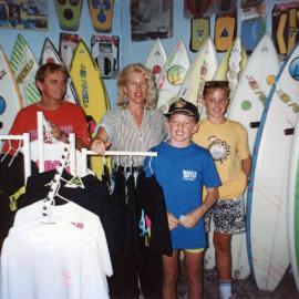 The Purcell family, 1977