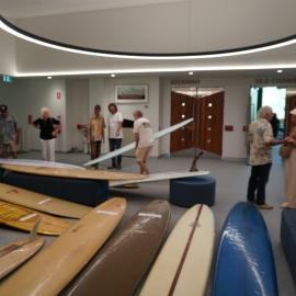 Surfboards on Display