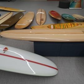 Surfboards on Display