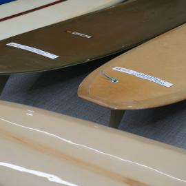 Surfboards on Display