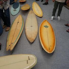 Surfboards on Display