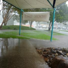 Flooding at Maroochydore Library 2011