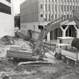 Construction Site Nambour Library 1986