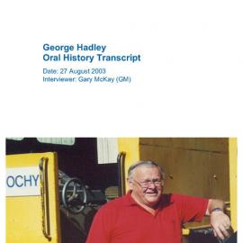 George Hadley Oral History Transcript