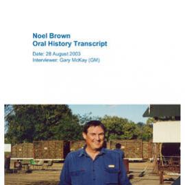 Noel Brown Oral History Transcript