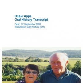 Ossie Apps Oral History Transcript