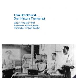 Tom Brockhurst Oral History Transcript
