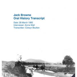 Jack Browne Oral History Transcript