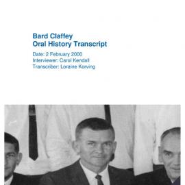 Bard Claffey Oral History Transcript