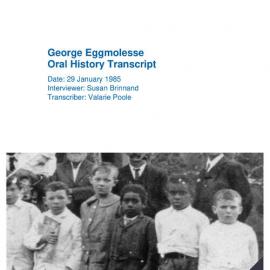 George Eggmolesse Oral History Transcript