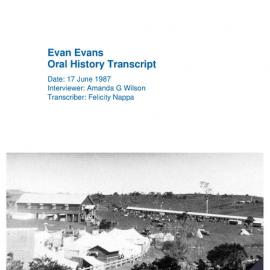 Evan Evans Oral History Transcript
