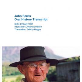 John Ferris Oral History Transcript