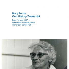 Mary Ferris Oral History Transcript