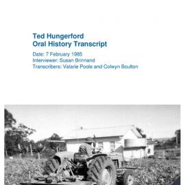 Ted Hungerford Oral History Transcript