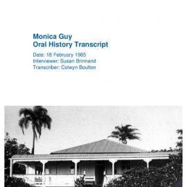 Monica Guy Oral History Transcript