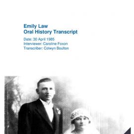 Emily Law Oral History Transcript