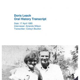 Doris Leach Oral History Transcript