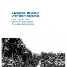 Edward McCosker Oral History Transcript