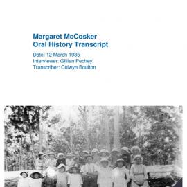 Margaret McCosker Oral History Transcript