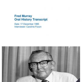 Fred Murray Oral History Transcript