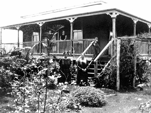 Bryce Family at home,"Rosemount" near Howells Knob, 1926