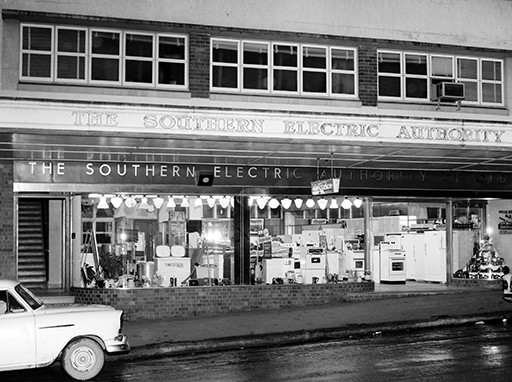 Southern Electric Authority of Queensland showrooms, Currie Street, Nambour, 1962.